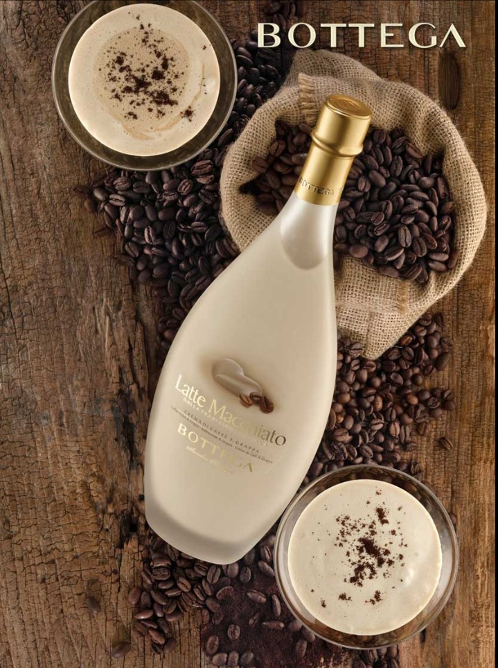 Liqueur : BOTTEGA LATTE MACCHIATO (Crema di caffé)