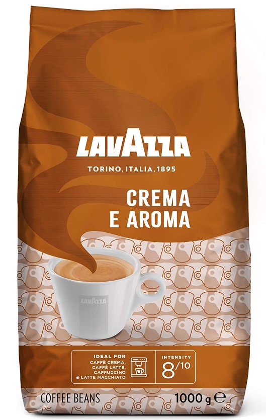 Café en grain : Lavazza café (CREMA E AROMA) 1kg