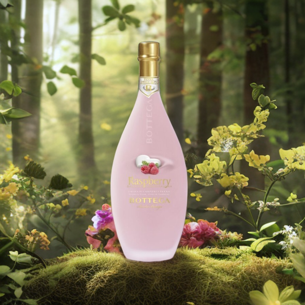 Liqueur : BOTTEGA Raspberry Crema di lamponi del trentino 0.5L