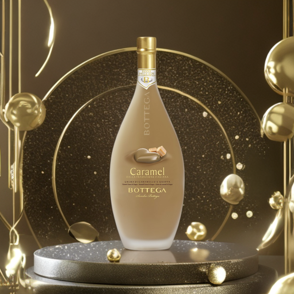 Liqueur : BOTTEGA CARAMEL (Crema di caramello) 0.5L