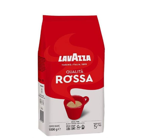 Coffee beans: Lavazza coffee (Qualita Rossa) 1kg