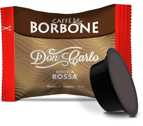 Café A Modo Mio : CAFFE BORBONE (Miscela Rossa) (100 capsules) 