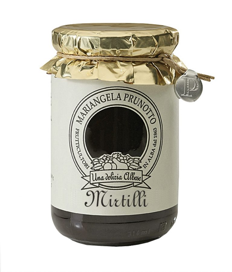 Confiture de myrtilles supplémentaire(Piemonte) 350g