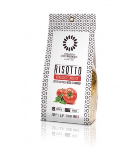 Risotto aux tomates et au basilic (Piémont)  250g