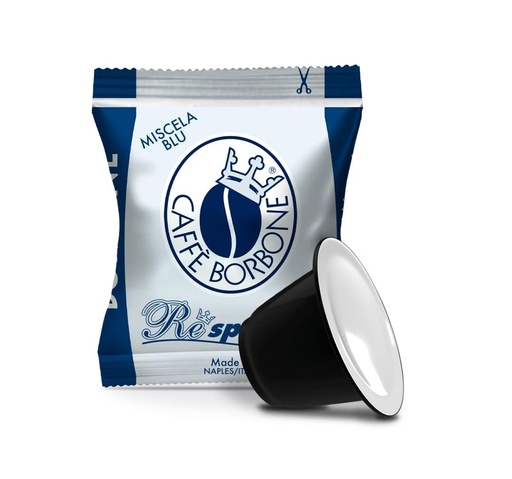 [Ref0066] Café Nespresso : CAFFE BORBONE (Miscela Blu) (100 capsules)