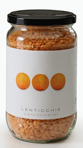 [Ref0251] Lentilles décortiquées (Piémont) 500g