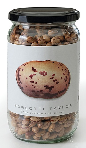 [Ref0254] Haricots Borlotti (Piémont) 500g